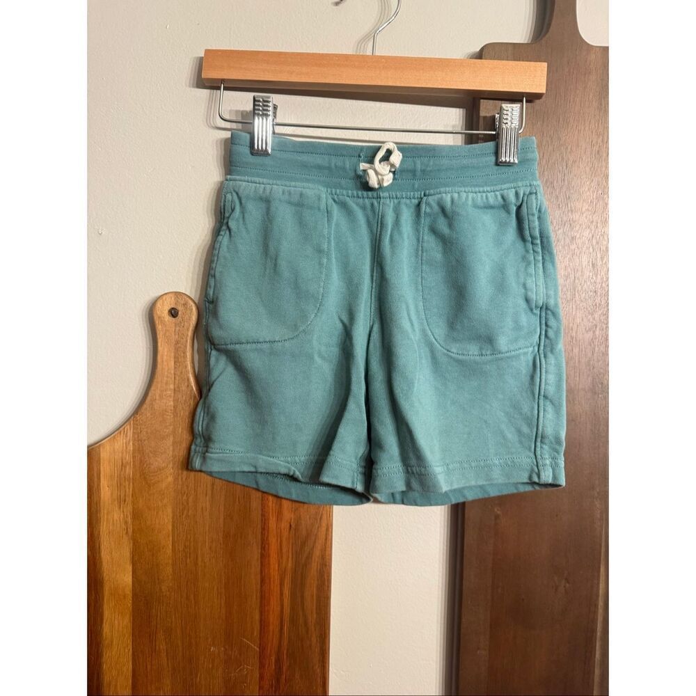 Primary Green Soft Cotton Adjustable Fit Drawstring Shorts‎ Size 6-7